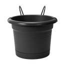 Elho - Green basics altanpotte Ø20 cm all-in-1 - Living black - Bolig og Haven