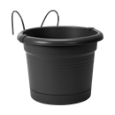 Elho - Green basics altanpotte Ø20 cm all-in-1 - Living black - Bolig og Haven