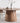 Venture Home - Lanzo – rundt spisebord Ø150 cm – natur MDF med cylinderfod - Bolig og Haven