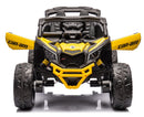 License Can-Am Marverick UTV, gul, 21,6V/5Ah Li-Ion batteri, 4x200w