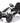Mercedes Benz, Go-Kart med gummihjul – sportssæde og håndbremse (3-8 år), hvid