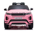 Range Rover Evoque, Elbil til Børn – 12V Pink med Lithium-batteri, fjernbetjening