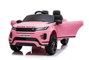 Range Rover Evoque, Elbil til Børn – 12V Pink med Lithium-batteri, fjernbetjening
