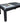 Sanremo 6' multifunktionsbord - spisebord, poolbord og bordtennis, sort