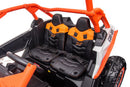 License, Can-Am Marverick UTV, orange, 21.6V 5Ah Li‑Ion batteri 4x200W motorer, stor model
