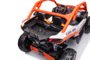 License, Can-Am Marverick UTV, orange, 21.6V 5Ah Li‑Ion batteri 4x200W motorer, stor model