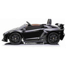 License - Lamborghini Aventador SJV, m. driftfunktion, lædersæder, 2 pers. sort