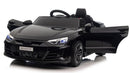 Licensed - AUDI RS e-tron GT, Sort,lædersæde,sele,fjernbjening, 10,8V,5Ah,4x12V/30W