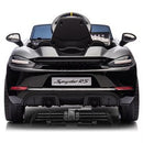 Porsche Spyder 718 RS, 12V litium batteri, sort