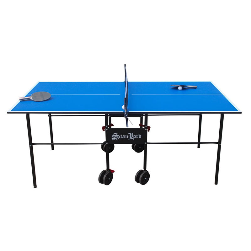 Stanlord - Verona Bordtennisbord, inkl. 2x bat og bolde, 181x76x102,5cm