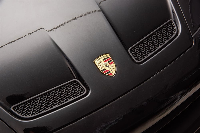 Porsche Spyder 911 GT3, sort, 2 sæder, 2x24V (150–280W),24V/10Ah