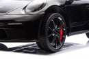 Porsche Spyder 911 GT3, sort, 2 sæder, 2x24V (150–280W),24V/10Ah