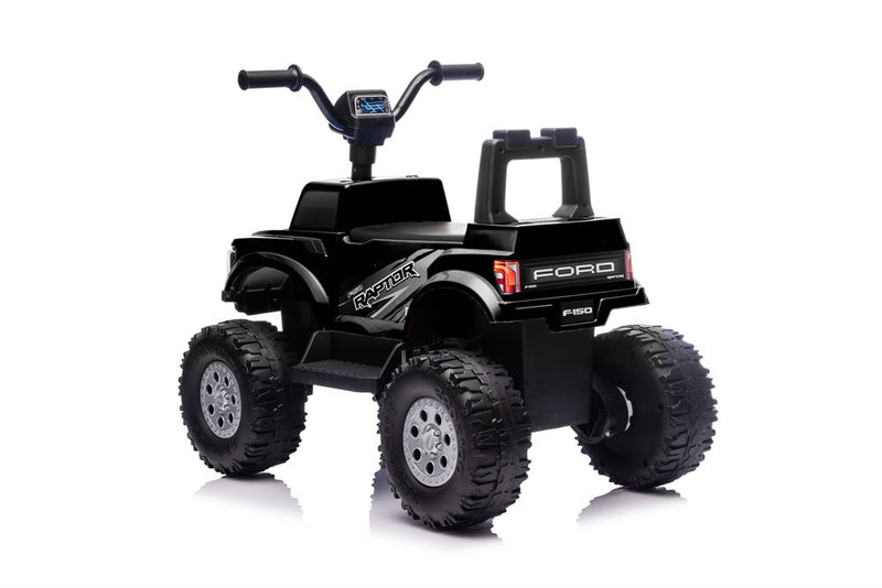 Ford F150 Black Elbil til Børn - 12V, Lys og Lyd, Fjernbetjening