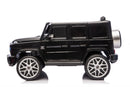 Mercedes Benz AMG G63 Black Elbil til Børn - 2x12V, Fjernbetjening, Læder