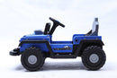 Azeno Transformers - elbil til børn,2x24V, Blå – Byg 2 modeller: Jeep eller F1 racerbil