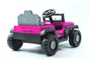 Azeno Transformers - elbil til børn,2x24V, lyserød – Byg 2 modeller: Jeep eller F1 racerbil