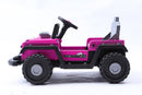 Azeno Transformers - elbil til børn,2x24V, lyserød – Byg 2 modeller: Jeep eller F1 racerbil