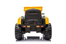 CAT Caterpillar - El traktor med frontskovl, 2x 12V, litium batteri 10,8V 5Ah, fjernbetjening til voksen