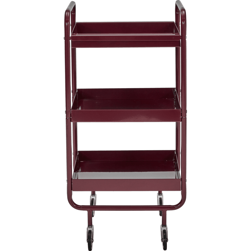House Doctor Trolley, HDRoll, Bordeaux,42x85x38cm