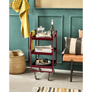 House Doctor Trolley, HDRoll, Bordeaux,42x85x38cm