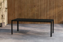 Venture Home - Giardini spisebord, sort, 200 x 90 cm