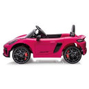 Porsche Spyder 718 RS, 12V litium batteri, pink