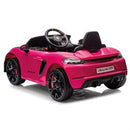 Porsche Spyder 718 RS, 12V litium batteri, pink