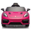 Porsche Spyder 718 RS, 12V litium batteri, pink