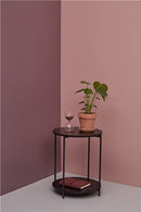 Day - Bord, sort Ø40 x H50 cm