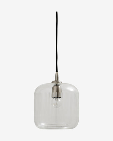 Nordal - BRIGHT pendel – klar – Ø20 × H21 cm
