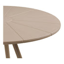 House Nordic - Barletta Cafébord Polypropylen/Stål Taupe - Ø70 x 73,5 cm