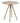 House Nordic - Barletta Cafébord Polypropylen/Stål Taupe - Ø70 x 73,5 cm