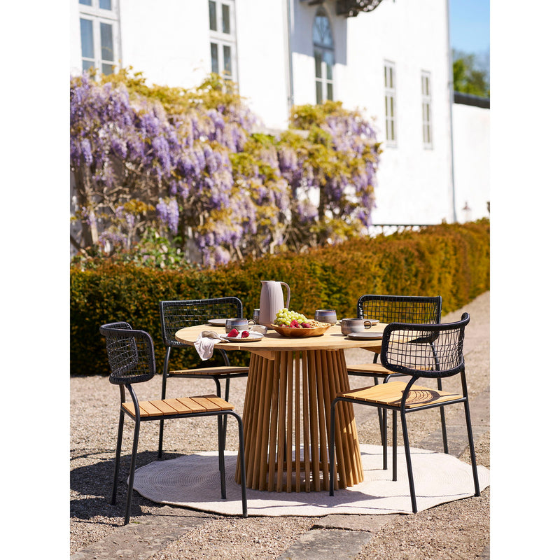 House Nordic - Lorca Spisebord, Ø120x75cm,Teak