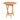 Oviedo Teak Dining Table - Havebord i teaktræ Ø70x75cm - Bolig og Haven