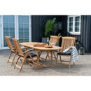 House Nordic - Salamanca Spisebord, Teak, 180-240x90x75cm