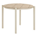 House Nordic - Abela Spisebord Rundt Alu/Nonwood, Sand/Natur - Ø90 x 74 cm