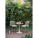 House Nordic Meira Cafébord Stål Taupe - Ø60 x 72 cm