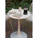 House Nordic Meira Cafébord Stål Taupe - Ø60 x 72 cm