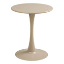 House Nordic Meira Cafébord Stål Taupe - Ø60 x 72 cm