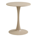 House Nordic Meira Cafébord Stål Taupe - Ø60 x 72 cm