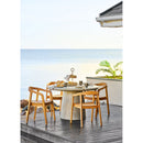 House Nordic - Bonnet Spisebord, Rundt, Fiberclay Grå - Ø120 x 75 cm