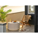 House Nordic - Bonn Sofabord, Fiberclay, Terrazzo Look, Off White - Ø70 x 40 cm