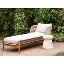 House Nordic - Terracina Solseng, akacietræ, reb, L190 x B87 x H72,6cm