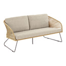 House Nordic - Novella Loungesæt, Stål, Sand, Beige, inkl. hynder