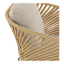 House Nordic - Novella Loungesæt, Stål, Sand, Beige, inkl. hynder