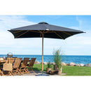 House Nordic - Orlando Parasol - Sort - 3x3m