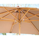 House Nordic - Orlando Parasol - Sand - 3x3m