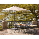 House Nordic - Houston Parasol - Taupe - Ø300cm