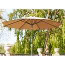 House Nordic - Houston Parasol - Taupe - Ø300cm