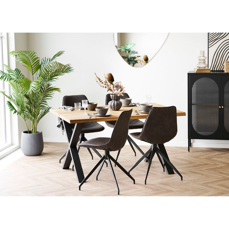 House Nordic - Monaco Spisebordsstole - sæt af 2 stk.